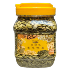 品鮮生活 薄鹽南瓜子, 500g, 1罐