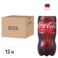 可口可樂, 原味汽水，2000ml, 2L, 12瓶