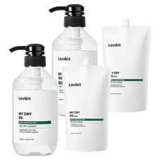 La vikit MyDry80洗衣精 480ml+補充包 480ml, 960ml, 2組