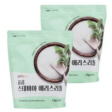 gomgom 甜菊糖醇，1公斤, 1kg, 2包