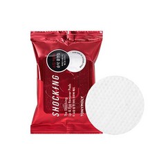 TONYMOLY The Shocking 眼唇卸妝棉, 溫和護理眼周唇周, 30片, 1包