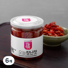 오늘식탁 강경 창난젓, 250g, 6개