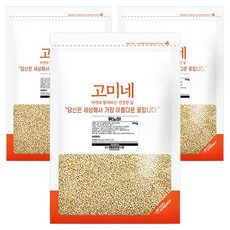 고미네 퀴노아, 200g, 3개