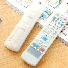 遙控 透明遙控器保護套18入, 防塵防水耐用保護殼, 1入, 白色