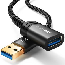 코드웨이 USB 3.0 연장케이블, 1개, 0.25m