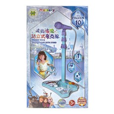 HUNDRED PICTURES 百耘圖 Frozen 冰雪奇緣 時尚搖滾站立式麥克風 帶燈光及音樂效果, 34 x 22 x 50~110cm, 1盒