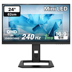 한성컴퓨터 QHD Fast IPS QD Mini LED 240Hz 게이밍 모니터, 62cm, TFG24Q24PM576Z(일반)