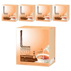 LOOKAS9 烏瓦紅茶拿鐵沖泡飲隨身包, 17.5g, 30條, 5盒