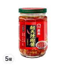 義美 朝天辣椒醬, 230g, 5罐