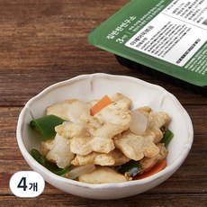집반찬연구소 야채어묵볶음, 110g, 4개