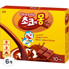 초코에몽 진하게 타먹는 핫초코분말, 30g, 10개입, 6개