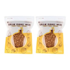 양파후레이크 크리스피 프라이드 어니언, 500g, 2개 2개, 500g
