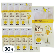 크린스타 옷장 탈취제 후리지아향, 4g, 30개