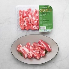 생생포크 한돈 무항생제 인증 등심덧살 (냉장), 300g, 1팩