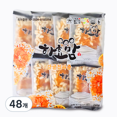 Hahyomam 濟州柑橘片與樂, 48個, 30g