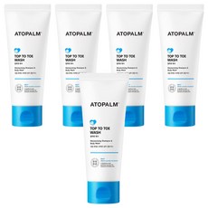 아토팜 탑투토 올인원워시, 100ml, 5개