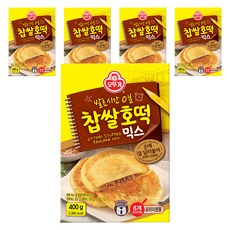 오뚜기 찹쌀호떡 믹스, 400g, 5개