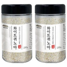 건강곡간 페루산 화이트퀴노아 통, 250g, 2개