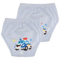 agazzang Friendly幼兒如廁學習褲, 警車款, 2件