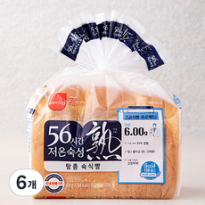 삼립 56시간 저온숙성 탕종 숙식빵, 420g, 6개