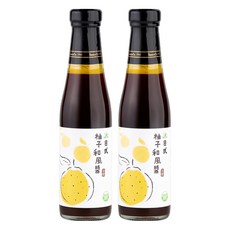 藻作坊 日式柚子和風醬,2瓶,240ml, 清新爽口，無添加防腐劑
