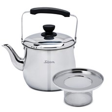 Sisem Ssimseum優質不鏽鋼茶網+水壺 5L, 銀, 1.5L, 1組