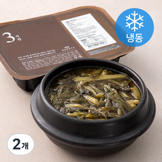 집반찬연구소 시래기 된장국 (냉동), 650g, 2개