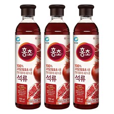 Hongcho 紅醋 石榴醋, 900ml, 3個