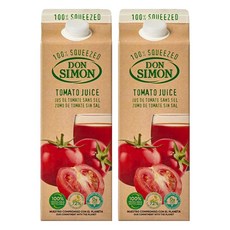 돈시몬 생과일 착즙 토마토주스, 2L, 2개