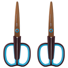 ABEL 力大牌 3D魔利剪 鈦金屬防沾黏剪刀 60057 7吋(178mm), 藍色, 2個