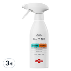 랩신 항균 풋샴푸, 1개입, 3개, 410ml
