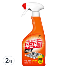 무균무때 주방용 세정제, 750ml, 2개