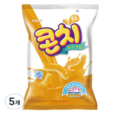 크라운 콘치 치즈크림, 135g, 5개