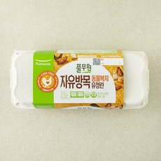 풀무원 동물복지 인증 자유방목 유정란 1번란 520g, 10구, 1개 1개, 10구