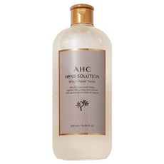 AHC 허브 솔루션 위치 하젤 토너, 500ml, 1개