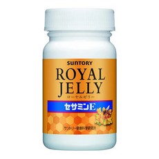SunTORY 三得利 蜂王乳 + 芝麻明E錠, 新升級成分配方，提供全面的營養支持, 120顆, 1罐