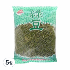 同正 綠豆, 顆顆飽滿, 精選綠豆, 夏日清涼解渴最佳首選, 300g, 5包