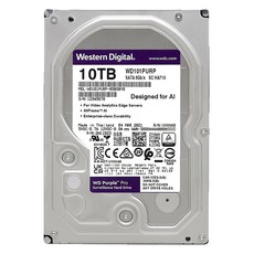 Western Digital 威騰 紫標Pro 3.5吋監控系統硬碟 WD101PURP 10TB