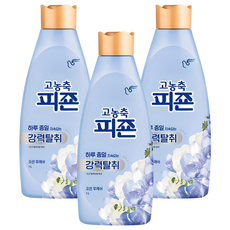 피죤 고농축 강력탈취 오리지널 섬유유연제 오션후레쉬 본품, 1L, 3개 1L, 3개