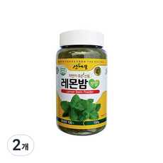 산애뜰 레몬밤 분말, 150g, 2개