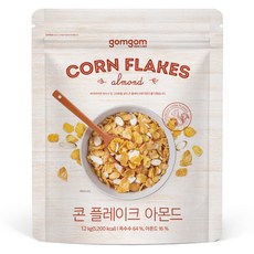 콘 플레이크 아몬드, 1.2kg, 1개