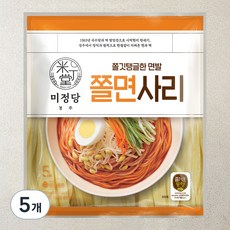 즐거운동행 미정당 쫄면사리 5인분, 800g, 5개