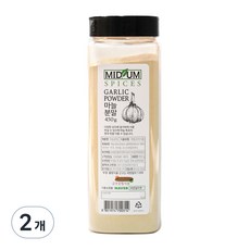 마늘 분말 가루, 450g, 2개