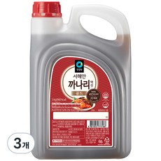 청정원 까나리 액젓, 3kg, 3개