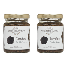 ARTIGIANI DEL TARTUFO 職人 黑松露菌菇醬, 義大利產, 不含防腐劑, 90g, 2罐