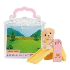 EPOCH Sylvanian Families 森林家族 嬰兒滑梯提盒，嬰兒玩具，3歲以上, 1盒