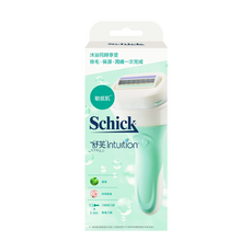 Schick 舒適牌 舒芙仕女除毛刀具 (敏感肌適用) 含蘆薈、維他命E, 保濕成分潤膚皂, 2片, 1組