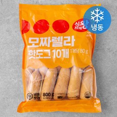 식자재왕 모짜렐라 핫도그 (냉동), 800g, 1개