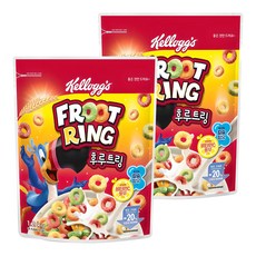 켈로그 후르트링 시리얼, 1.2kg, 2개