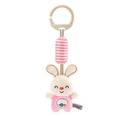 Ocean Baby 微笑動物嬰兒床鈴 微笑兔寶 嬰兒玩具 嬰兒床掛 寶寶安撫玩具, 1個